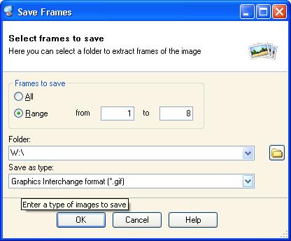 Save Frames